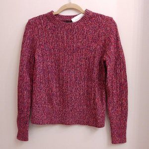 NWT Banana Republic women's pink/multi sweater XS